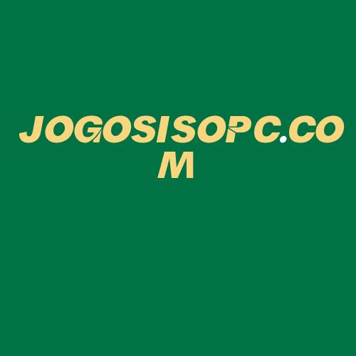 Logo da JOGOSISOPC